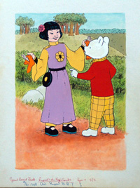 Rupert and His Magic Socks page 7 (Original)