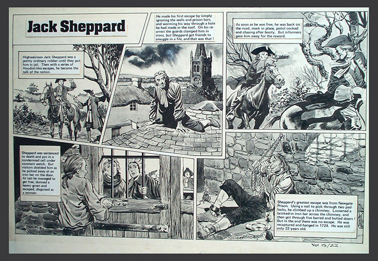 Jack Sheppard (Original) (Signed)
