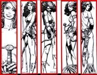 Moon & Stars Bookmarks (Red Sonja) Moon & Stars Bookmarks (Red Sonja)