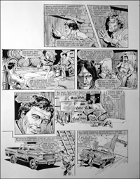 Fall Guy - Barrels of Fun (TWO pages) (Originals)