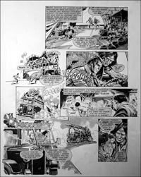 Fall Guy - Let Her Rip (TWO Pages) (Originals)