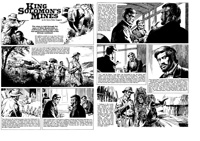 King Solomon's Mines Pages 1 and 2 (two pages) (Originals)