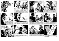 King Solomon's Mines Pages 3 and 4 (two pages) (Originals)