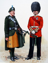 Military Uniforms - Piper & Company Sgt Major, Irish Guards (Original) (Signed) Military Uniforms - Piper & Company Sgt Major, Irish Guards (Original) (Signed)
