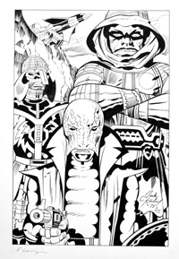 Kirby Villains (Original) (Signed)