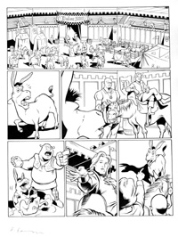 Shrek page 1 (Original) (Signed)