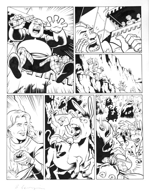 Shrek page 5 (Original) (Signed)