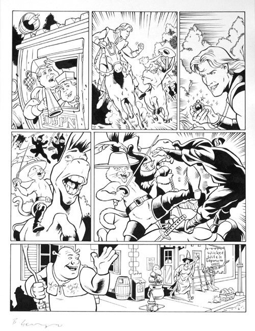 Shrek page 6 (Original) (Signed)
