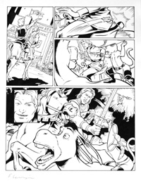 Shrek page 7 (Original) (Signed)