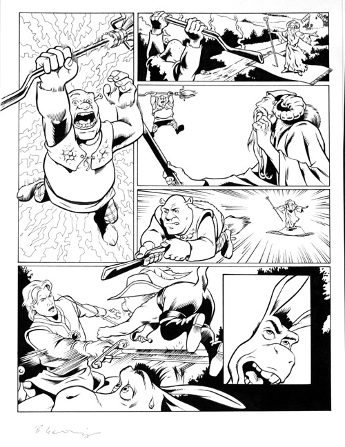 Shrek page 8 (Original) (Signed)