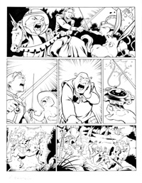Shrek page 9 (Original) (Signed)