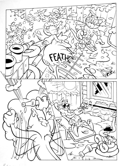 Tom and Jerry page 4a (Original) (Signed)