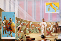 Threat of the Sabine Tribes (Original)