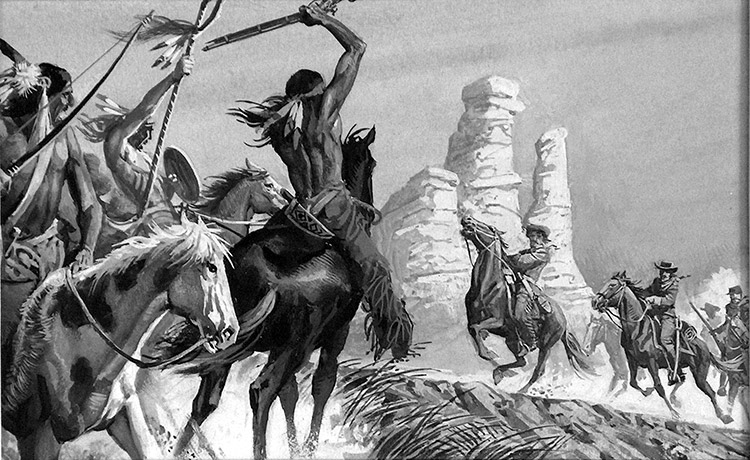 The Encounter in the Wild West (Original)