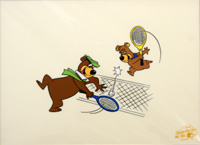 Yogi & Boo Boo Tennis Serigraph (Limited Edition Print)