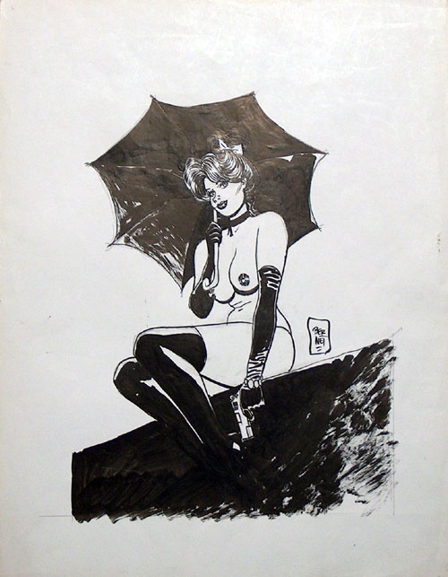 Penthouse Babe (Original) (Signed)
