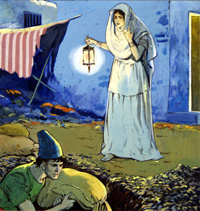 Burying The Treasure by Lamplight (Original)