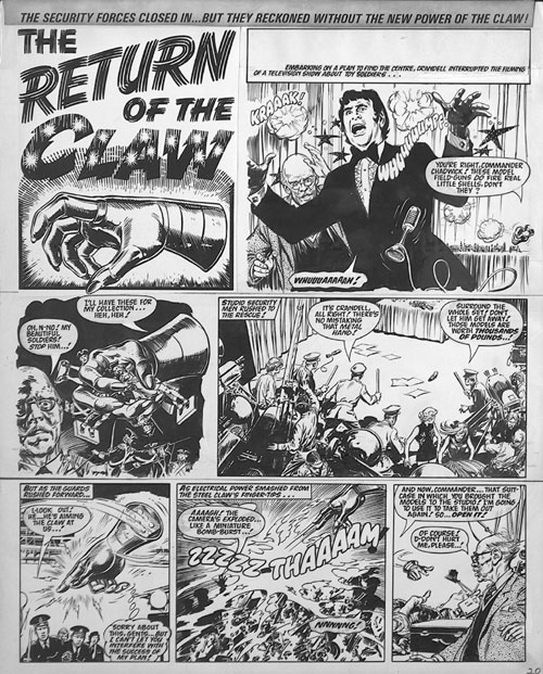 The Return of the Claw (pages 1 & 2) (Original)