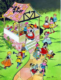 The Toy Shop (Original) (Signed)