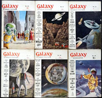 Galaxy Science Fiction: British Edition #60 to #69 (6 ISSUES) Galaxy Science Fiction: British Edition #60 to #69 (6 ISSUES)