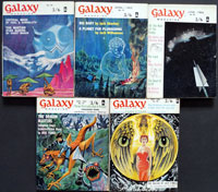 Galaxy Science Fiction: British Edition #90 - #94 (5 ISSUES) Galaxy Science Fiction: British Edition #90 - #94 (5 ISSUES)