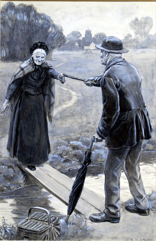 A Helping Hand (Original) (Signed)