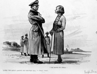 When the Nazis landed on British Soil (Original) (Signed)