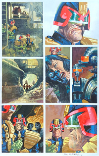 Judge Dredd: The Chief Judge's Executioner! (Original) (Signed)