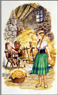 Rumpelstiltskin turns Straw into Gold (Original)