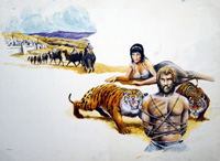 Voyager in Bondage book cover art (Original)