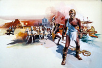 The Golden Voyager book cover art (Original)