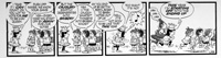 The Perishers Daily Strip L93: The Democratic Process (Original)