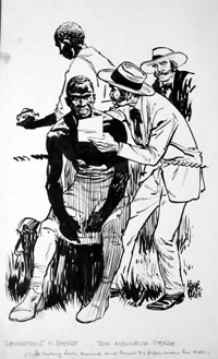 Tom Molineaux, Boxer (Original) (Signed)