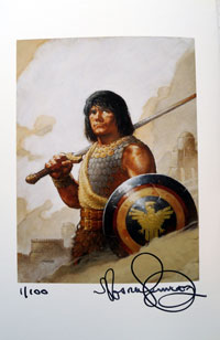 Conan of Cimmeria  Volume 1 (1932 - 1933)  Leatherbound Deluxe Edition (Signed) (Limited Edition)