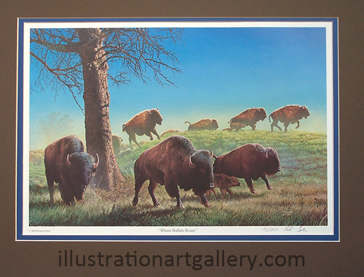 Where the Buffalo Roam (Signed) (Limited Edition)