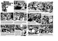 King Solomon's Mines Pages 17 and 18 (two pages) (Originals)