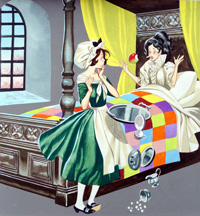 Three Soldiers: Flying Apple (Original)