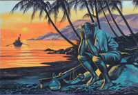 Alexander Selkirk Marooned! (Original)