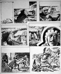 King Lear - Beggar in the Storm (Original)