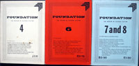 Foundation: The International Review of Science Fiction (3 issues) Foundation: The International Review of Science Fiction (3 issues)