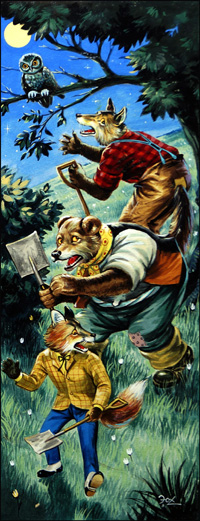 Brer Rabbit: Freight By Night (Original) (Signed)