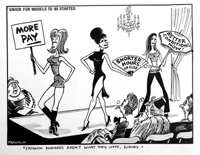 Strike On The Catwalk (Original) (Signed)