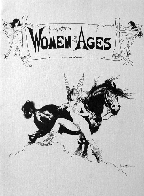 Frazetta's Women of the Ages Portfolio (Signed) (Limited Edition)