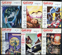 Galaxy Science Fiction: 1950s (6 ISSUES - ASSORTED) Galaxy Science Fiction: 1950s (6 ISSUES - ASSORTED)