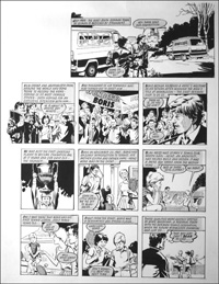 Boris Becker - The Early Years 1 (TWO pages) (Originals)