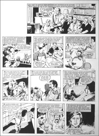 Boris Becker - The Early Years 3 (TWO pages) (Originals)