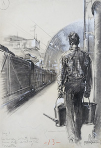 The Prize Cargo (Original) (Signed)