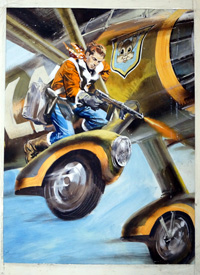 Battler Britton Thriller Picture Library Cover Art 289 (Original)