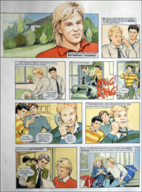 Jason Donovan Story D (TWO pages) (Originals)