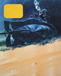 Midget Submarine XE 3 (Original) (Signed)